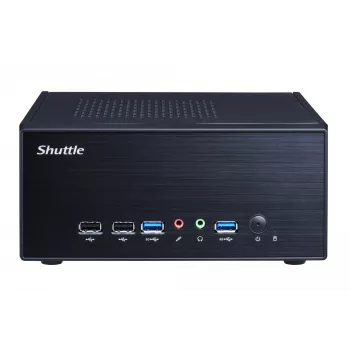 Shuttle XPC slim Barebone XH610G2 - S1700, Intel H610, 1xDP, 2xHDMI, 2 PCIe-paikkaa (1x 16X & 1x X1), 2x Intel LAN (1G + 2.5G), 8x USB, 1x 2,5