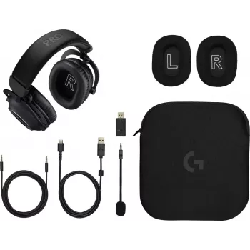 LOGITECH Pro X 2 Lightspeed langattomat pelikuulokkeet - musta