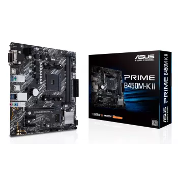 ASUS Prime B450M-K II AMD B450 kanta AM4 micro ATX