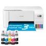 Monitoimitulostin Epson EcoTank L3276 — mustesuihku väri, 5760x1440 DPI, Wi‑Fi, A4, 33 ppm, valkoinen