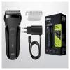 Braun Series 3 Shave&Style 300BT sähköparranajokone, parranajokone miehille, musta
