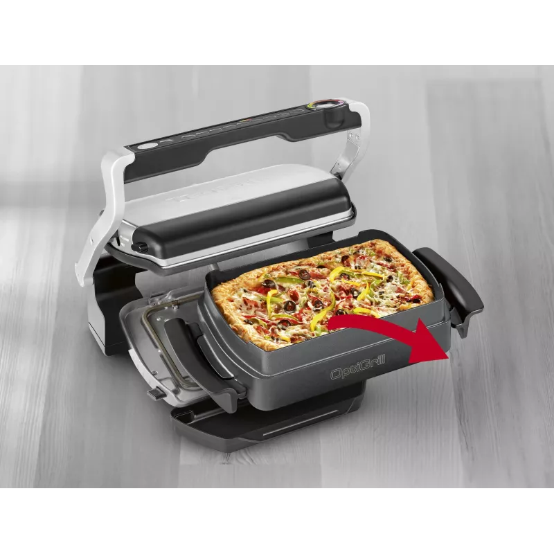Tefal XA7278 leivontapelti/-vuoka grilli suorakaide OptiGrill+ XL