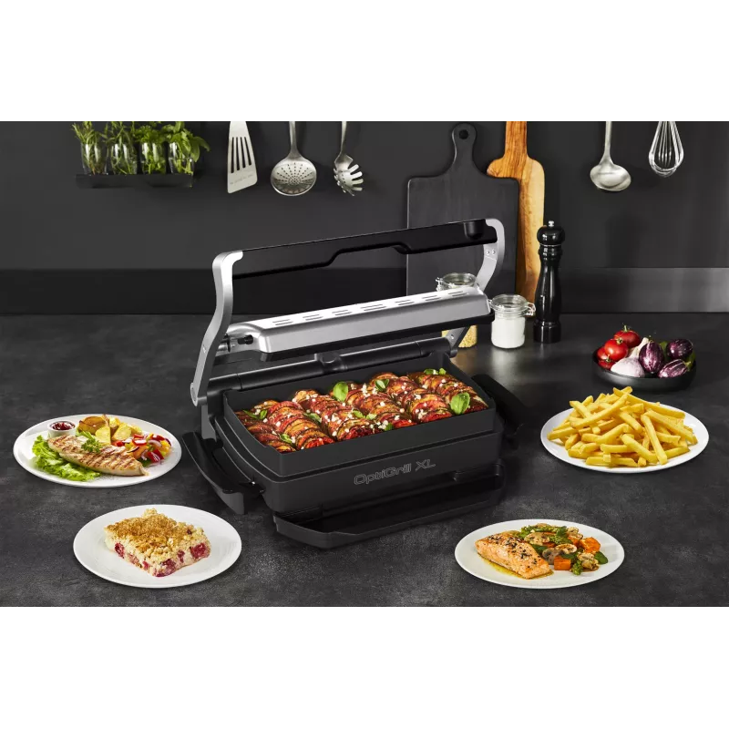 Tefal XA7278 leivontapelti/-vuoka grilli suorakaide OptiGrill+ XL