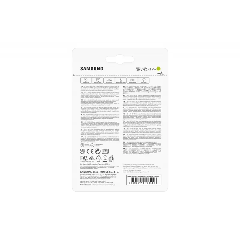 Samsung MB-MD128SA/EU muistikortti 128 GB MicroSDXC UHS-I Class 10