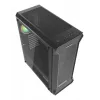 GENESIS Irid 505 ARGB Midi Tower musta, läpinäkyvä