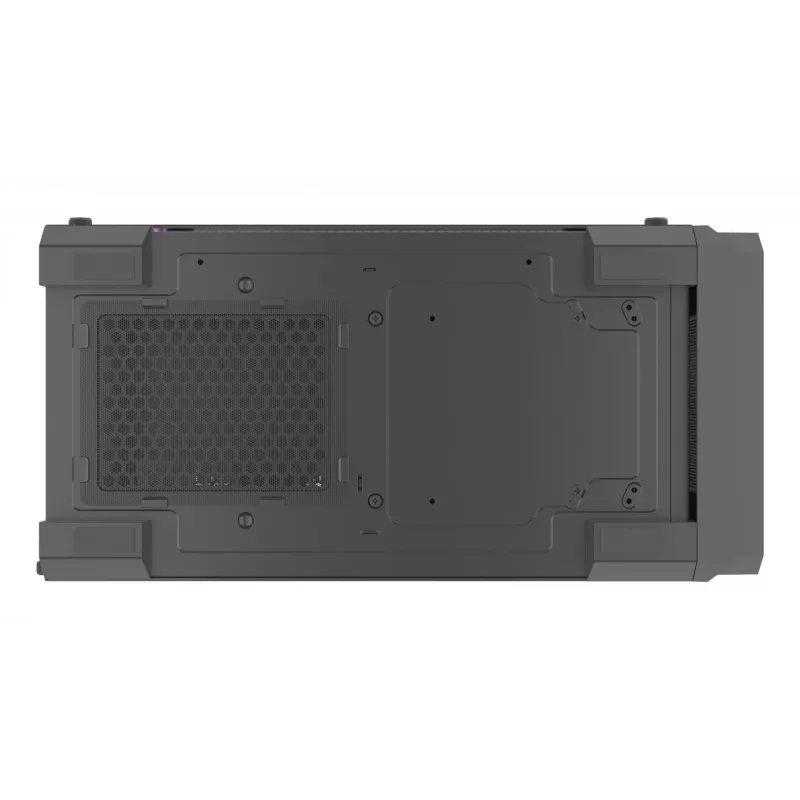 GENESIS Irid 505 ARGB Midi Tower musta, läpinäkyvä