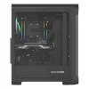 GENESIS Irid 505 ARGB Midi Tower musta, läpinäkyvä