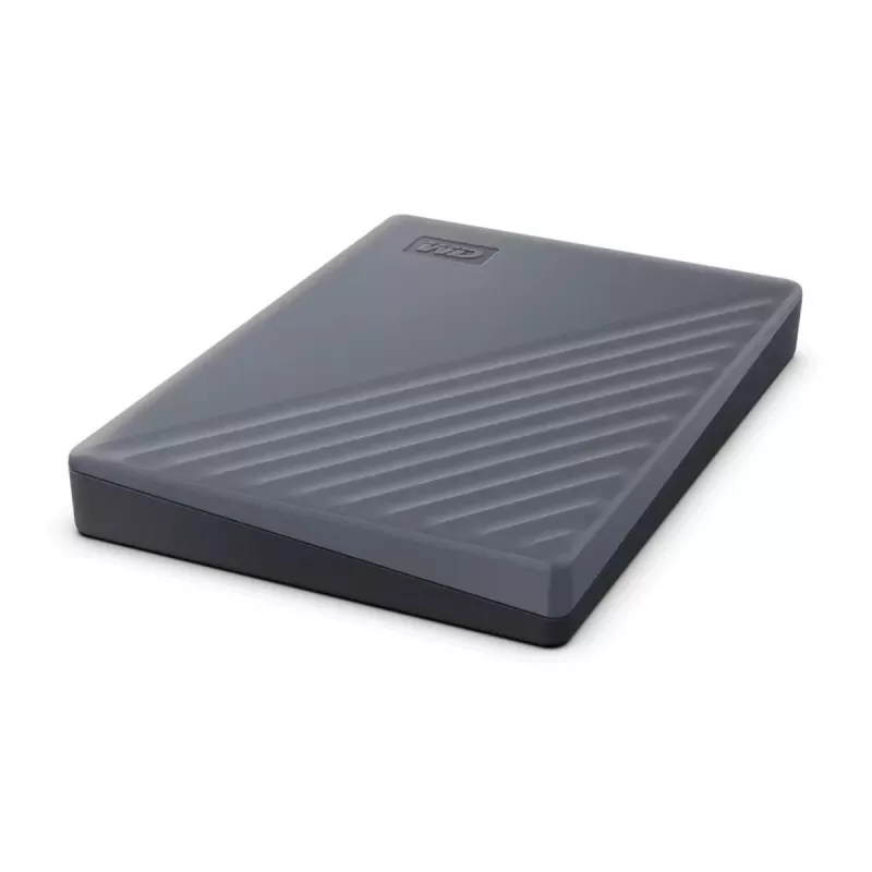 WESTERN DIGITAL kannettava kiintolevy - My Passport - 2 TB - USB-C/A 3.2 Gen 1 - harmaa