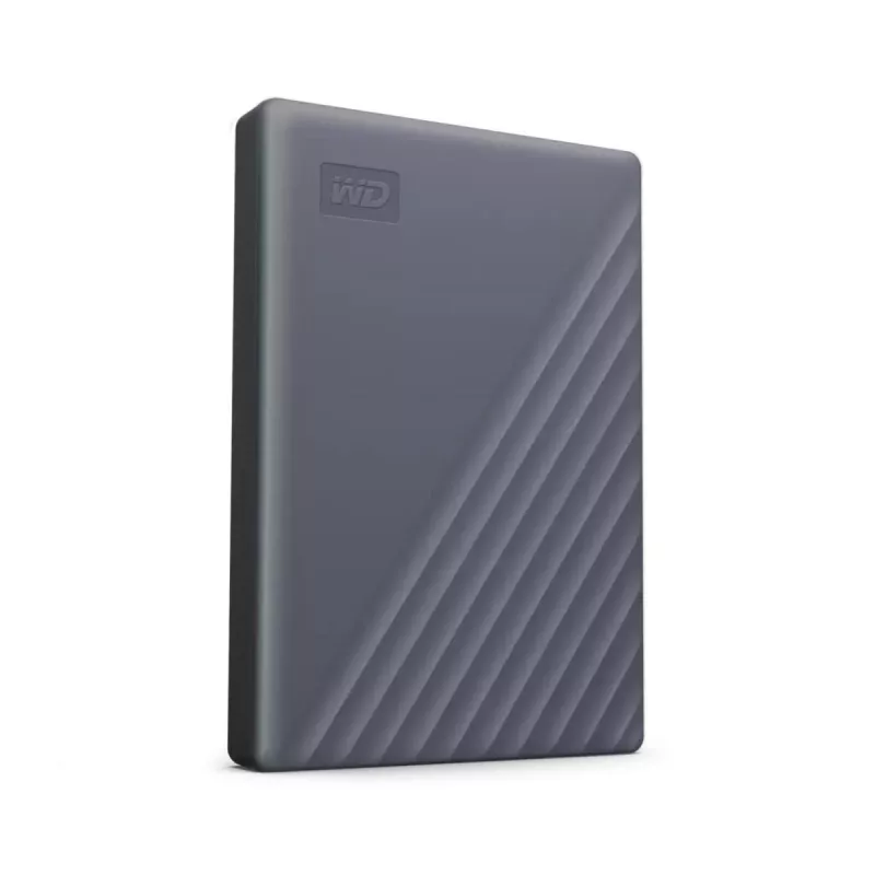 WESTERN DIGITAL kannettava kiintolevy - My Passport - 2 TB - USB-C/A 3.2 Gen 1 - harmaa