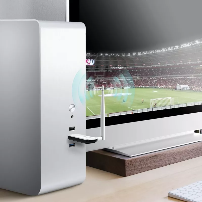 TP-Link TL-WN722N verkkosovitin, WLAN 150 Mbit/s, USB, Wi-Fi 4, 2,4 GHz