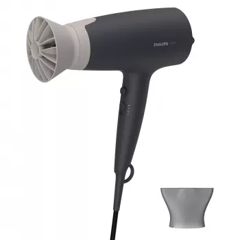 Hiustenkuivaaja Philips 3000 series BHD351/10 — 2100 W, ioninen, 6 lämpö-/6 nopeusasetusta, kylmäasetus, muotoilusuutin