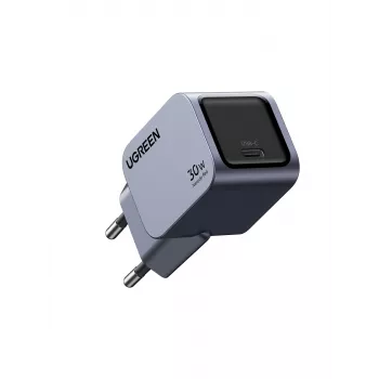 Ugreen 35006 laturi matkapuhelimille yleismalli harmaa AC sisäkäyttöön