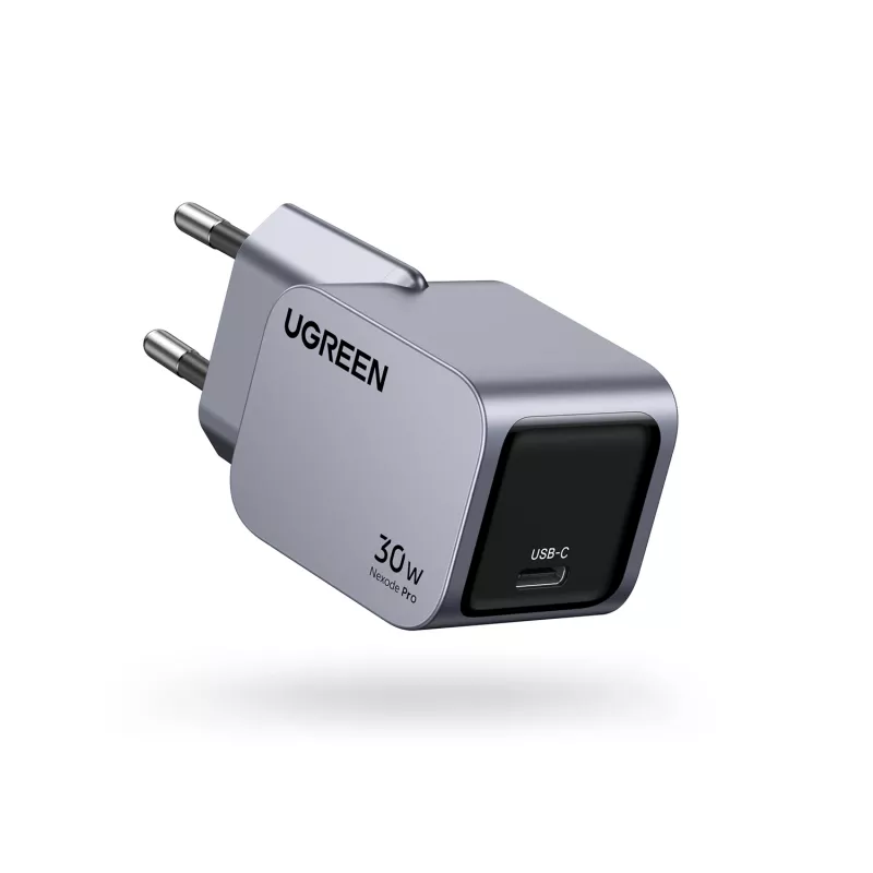 Ugreen 35006 laturi matkapuhelimille yleismalli harmaa AC sisäkäyttöön