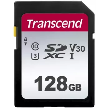 TRANSCEND SDXC-kortti 300S 128 GB UHS-I U3
