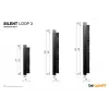 be quiet Silent Loop 3 420 mm prosessori All-in-One-nestekühler 14 cm musta 1 kpl