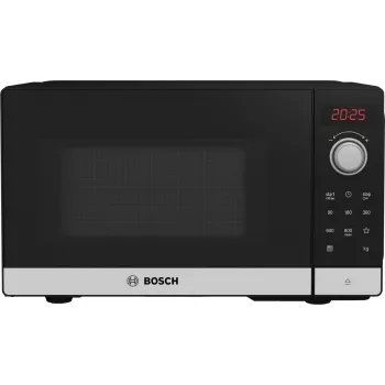 Bosch Serie 2 FFL023MS2 mikroaaltouuni musta, ruostumaton teräs Solo-mikroaaltouuni työtaso 20 L 800 W