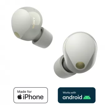 Sony WF-1000XM5 kuulokkeet langaton in-ear puhelut/musiikki Bluetooth hopea