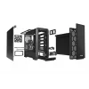 PC-kotelo be quiet! Silent Base 601 Midi Tower musta