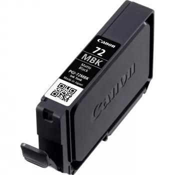 Canon PGI-72MBK mattamusta mustekasetti, vakiokapasiteetti, mattamusta, väriainemuste, 1 kpl, 1640 sivua