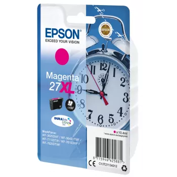 Epson herätyskello yksittäispakkaus magenta 27XL DURABrite Ultra muste