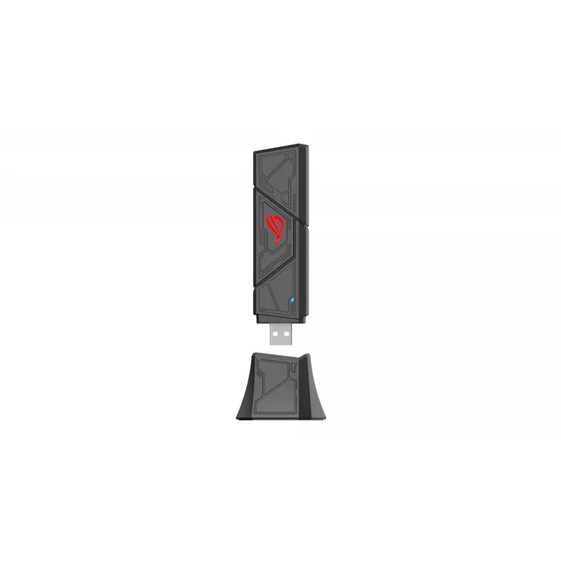 ASUS ROG USB-BE92 WiFi 7 BE6500 Tri-Band USB adapteri WLAN 6500 Mbit/s