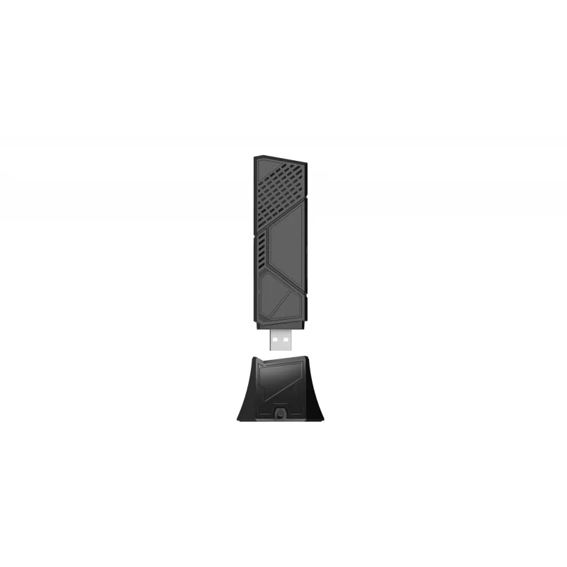 ASUS ROG USB-BE92 WiFi 7 BE6500 Tri-Band USB adapteri WLAN 6500 Mbit/s