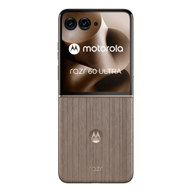 Motorola razr 60 ultra PB8R0004SE 5G älypuhelin, 17,7 cm (6,96"), Dual SIM, Android 15, 16 GB RAM, 512 GB, 4700 mAh, USB-C, Mountain Trail Wood