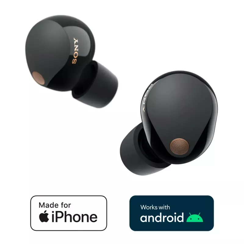 Sony WF-1000XM5 headset langaton in-ear puhelut/musiikki Bluetooth musta