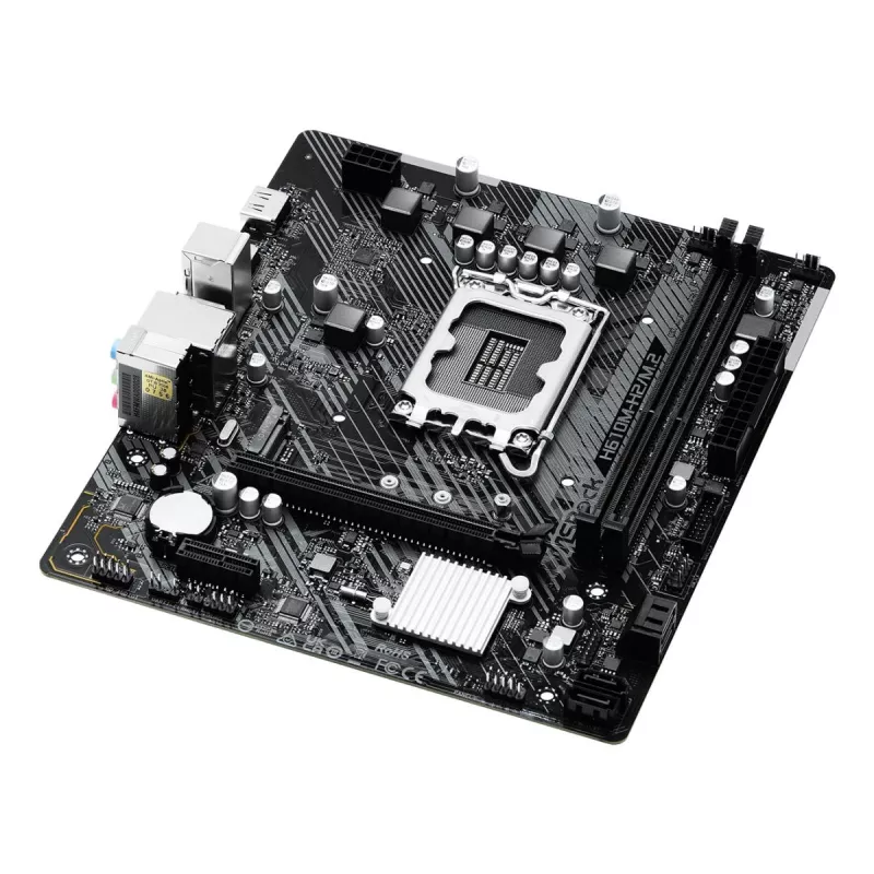 ASRock H610M-H2/M.2 emolevy, LGA1700, Intel H610, 2x DDR4, 2x HDMI, micro ATX