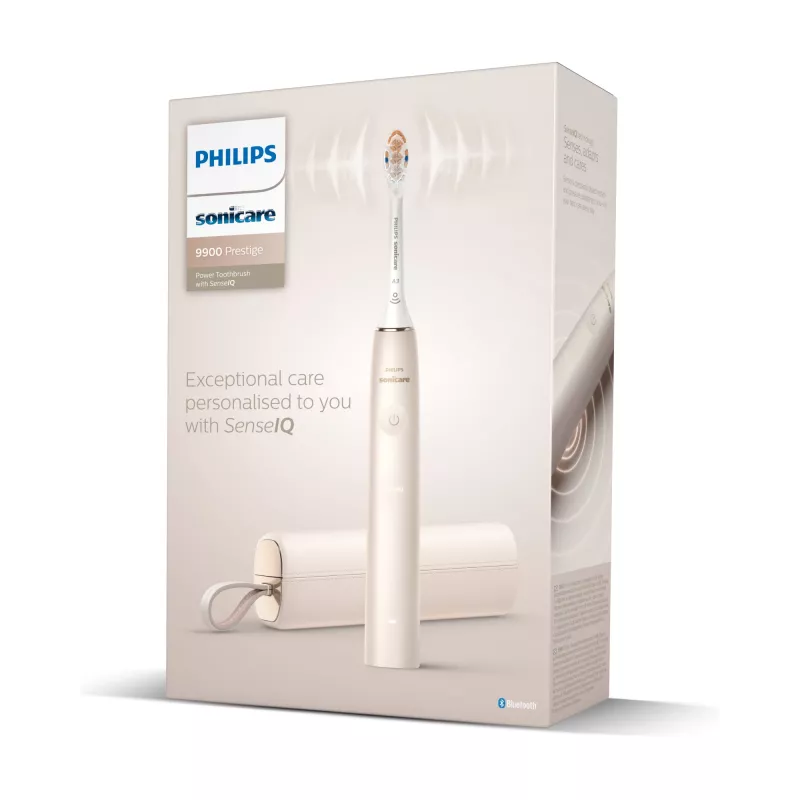 Philips Sonicare DiamondClean Prestige 9900 -sarja DiamondClean Prestige HX9992/11 äänihammasharja SenseIQ-toiminnolla – samppanja