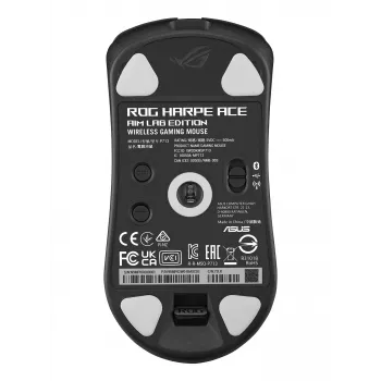 ASUS ROG Harpe Ace Aim Lab Edition hiiri pelikäyttöön molempikätinen RF Wireless + Bluetooth + USB Type-A optinen 36000 DPI
