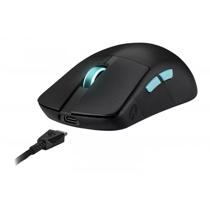 ASUS ROG Harpe Ace Aim Lab Edition hiiri pelikäyttöön molempikätinen RF Wireless + Bluetooth + USB Type-A optinen 36000 DPI