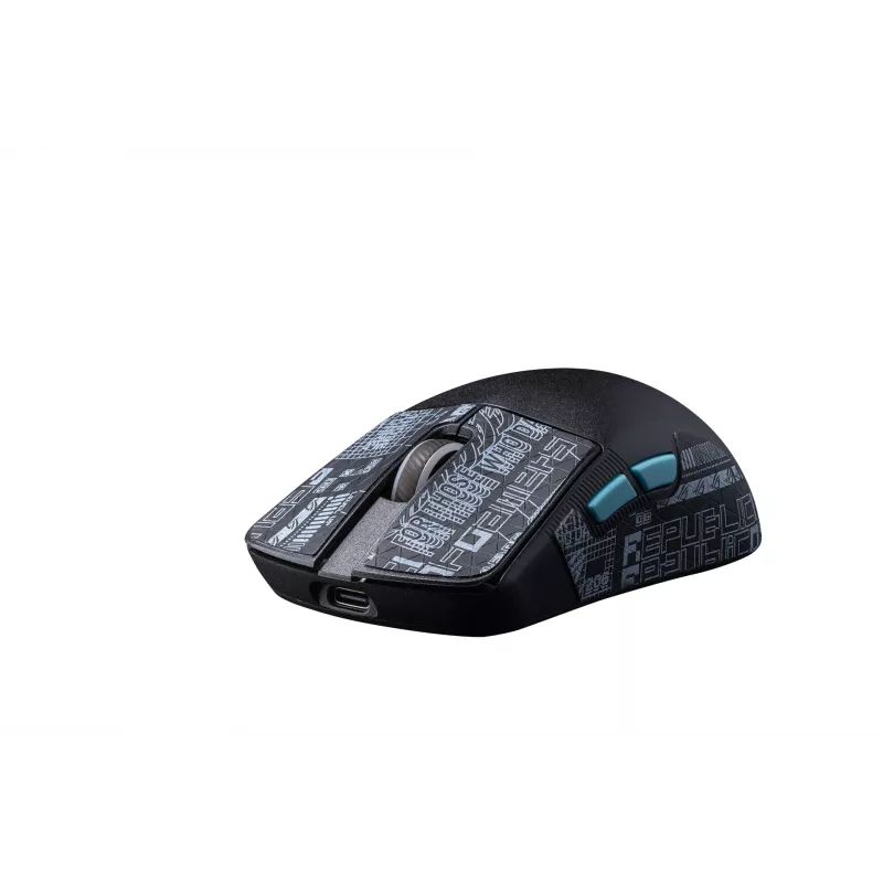 ASUS ROG Harpe Ace Aim Lab Edition hiiri pelikäyttöön molempikätinen RF Wireless + Bluetooth + USB Type-A optinen 36000 DPI