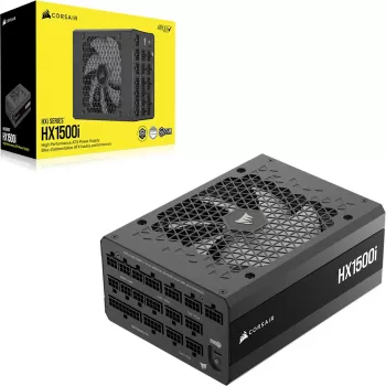 CORSAIR virtalähde - Hx1500i täysin modulaarinen erittäin hiljainen Platinum ATX 1500w