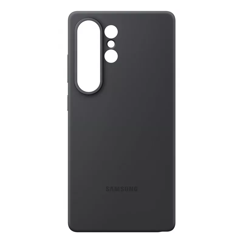 Samsung EF-PS938CBEGWW silikonikuori Galaxy S25 Ultra -puhelimelle, musta