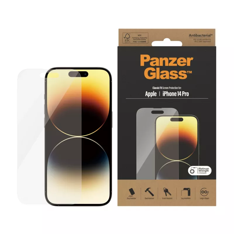 PanzerGlass näytönsuojakalvo Apple iPhone 14 Pro Classic Fit
