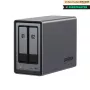 Ugreen NASync DXP2800 NAS-järjestelmä 2-Bay kompakti Intel® N N100 8 GB DDR5 0 TB UGOS Pro musta