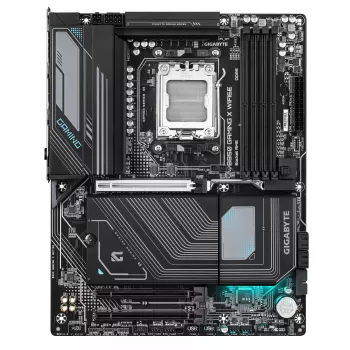 GIGABYTE B850 GAMING X WIFI6E emolevy - AMD Ryzen 9000 Series CPU:t, 12+2+2 vaihetta digitaalinen VRM, jopa 8200MHz DDR5 (OC), 1xPCIe 5.0 + 2xPCIe 4.0 M.2, 2.5LAN, WIFI 6E, USB 3.2 Gen 2x2
