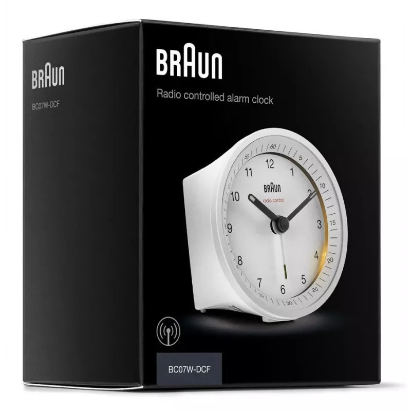 Braun BC07W-DCF kvartsikello valkoinen
