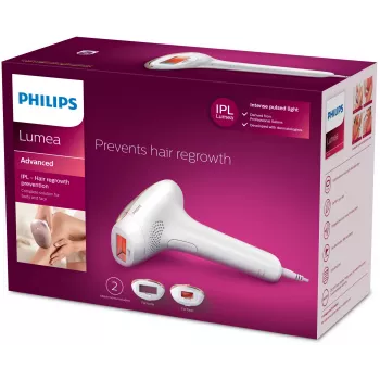 Philips Lumea Advanced SC1997/00 IPL - karvanpoistolaite, IPL (Home Pulsed Light), kulta, valkoinen, 15 min, 1 min, 1 min, 1 min