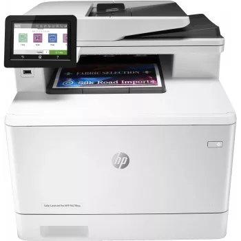 HP Color LaserJet Pro MFP M479fnw, tulostus, kopiointi, skannaus, faksaus, sähköposti, skannaus sähköpostiin/PDF; 50 arkin suora ADF