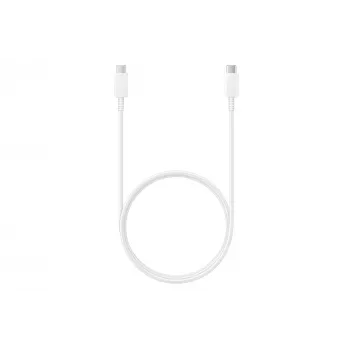 Samsung EP-DN975 - USB-kaapeli - USB-C (M) - USB-C (M) - USB 2.0 - 1 m - USB-virtalähde (5A, 100 W) - valkoinen - Galaxy Note10, Note10+, Note10+