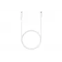 Samsung EP-DN975 - USB-kaapeli - USB-C (M) - USB-C (M) - USB 2.0 - 1 m - USB-virtalähde (5A, 100 W) - valkoinen - Galaxy Note10, Note10+, Note10+
