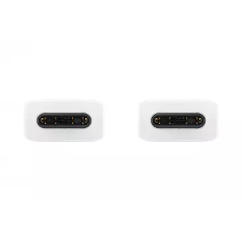 Samsung EP-DN975 - USB-kaapeli - USB-C (M) - USB-C (M) - USB 2.0 - 1 m - USB-virtalähde (5A, 100 W) - valkoinen - Galaxy Note10, Note10+, Note10+