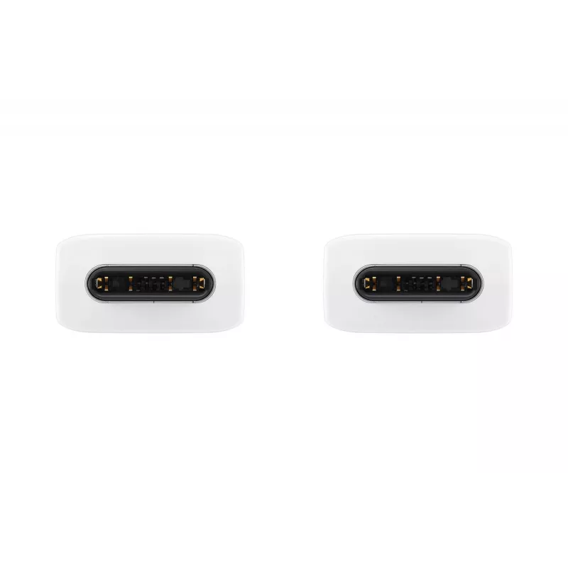 Samsung EP-DN975 - USB-kaapeli - USB-C (M) - USB-C (M) - USB 2.0 - 1 m - USB-virtalähde (5A, 100 W) - valkoinen - Galaxy Note10, Note10+, Note10+