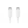Samsung EP-DN975 - USB-kaapeli - USB-C (M) - USB-C (M) - USB 2.0 - 1 m - USB-virtalähde (5A, 100 W) - valkoinen - Galaxy Note10, Note10+, Note10+