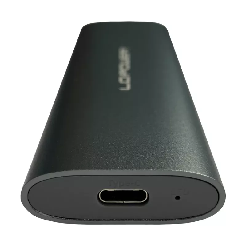 LC-POWER M.2 SSD-kotelo (NVMe & SATA), USB 3.2 Gen.2x1, antrasiitti - Lc-m2-c-multi-2