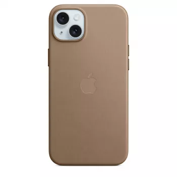 Apple FineWoven -kotelo MagSafe-yhteensopiva iPhone 15 Plus taupe