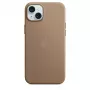 Apple FineWoven -kotelo MagSafe-yhteensopiva iPhone 15 Plus taupe