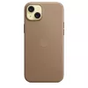 Apple FineWoven -kotelo MagSafe-yhteensopiva iPhone 15 Plus taupe